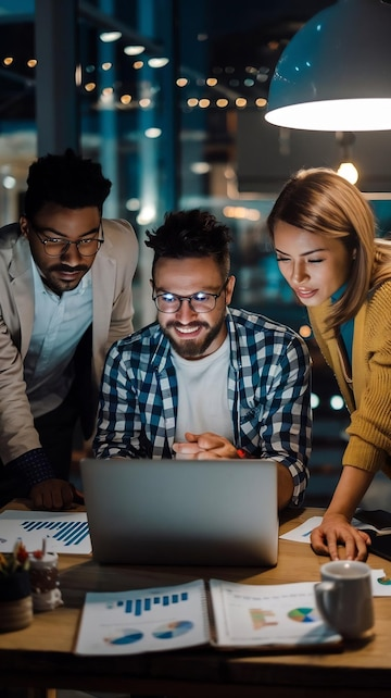 team working on seo strategy 2